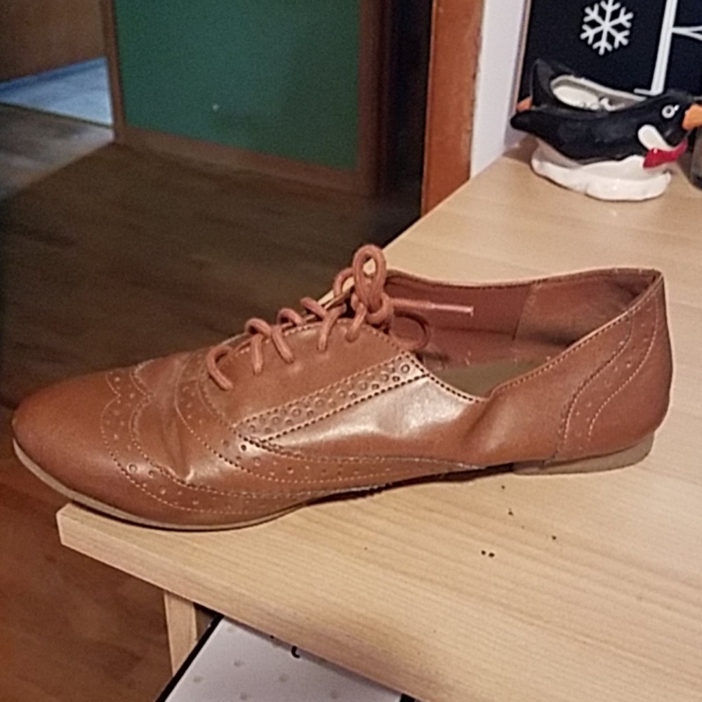 Brown Oxfords